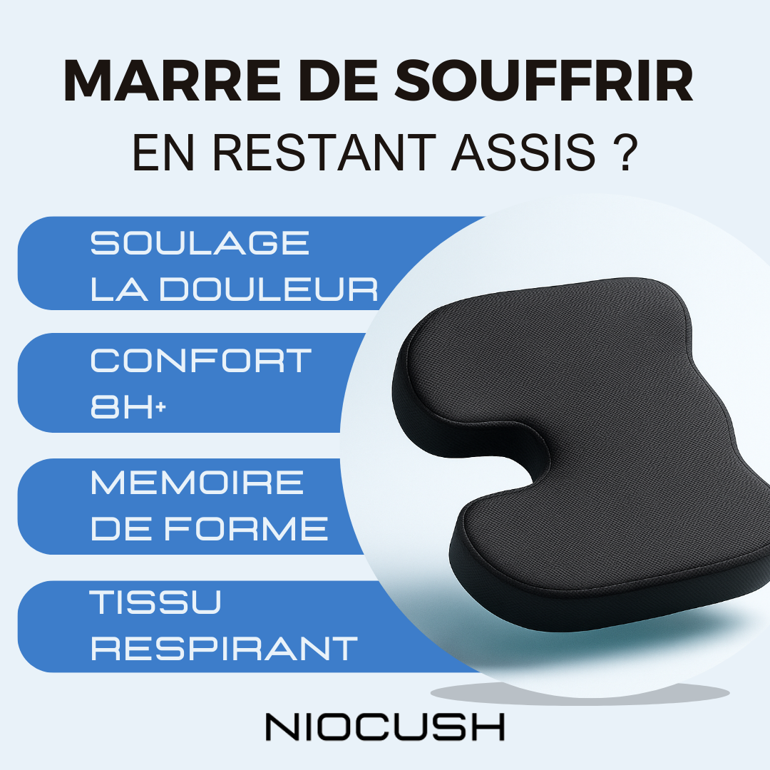 Coussin Ergonomique - Mousse mémoire de forme
